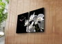 Wallity Set de 2 Relojes de Pared Decorativos de Lienzo Multicolor
